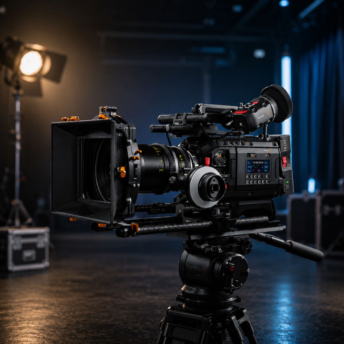 High-end digital film camera for cinema and broadcast production
